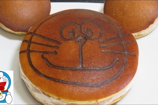làm bánh Gato chiên dạy học làm bánh Mega Dorayaki Cake Recipes wagashi Торт на Сковороде