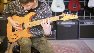 Carvin Contour C66 Guitar Demo (Clean, Dist)