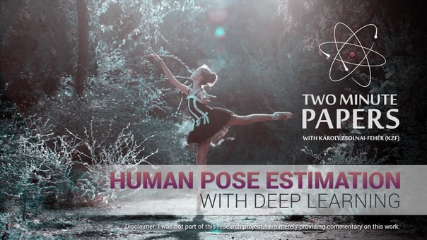Human Pose Estimation With Deep Learning, Two Minute