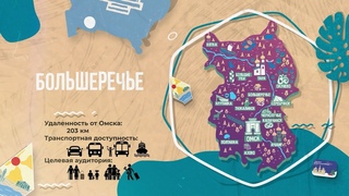 РЕГИОН ВПЕЧАТЛЕНИЙ. Омская область. Большеречье