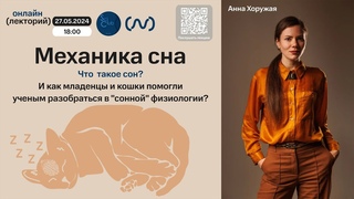 Анна Хоружая. Механика сна.