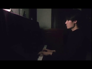 Liu Haikuan with the piano