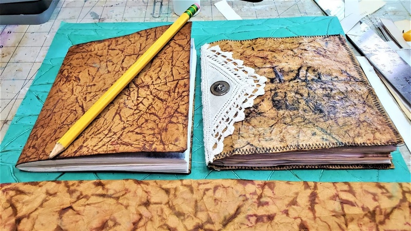 Make Faux LEATHER SUEDE from a Paper Bag Easy Tips Junk Journal Fun The Paper Outpost