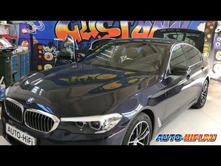 Достойный звук в классический седан BMW 5 (G30)