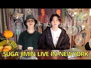 Suga Live on Weverse with Jimin from New York CANCELS Concert & Jimmy Fallon performance bts agustd