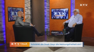 Schrnkt die Stadt Steyr die Meinungsfreiheit ein Veranstalter Peter Schutte im Talk