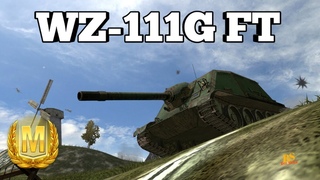 Рекорд по урону на аккаунте на лучшей ПТ Х уровня WZ-111G FT!