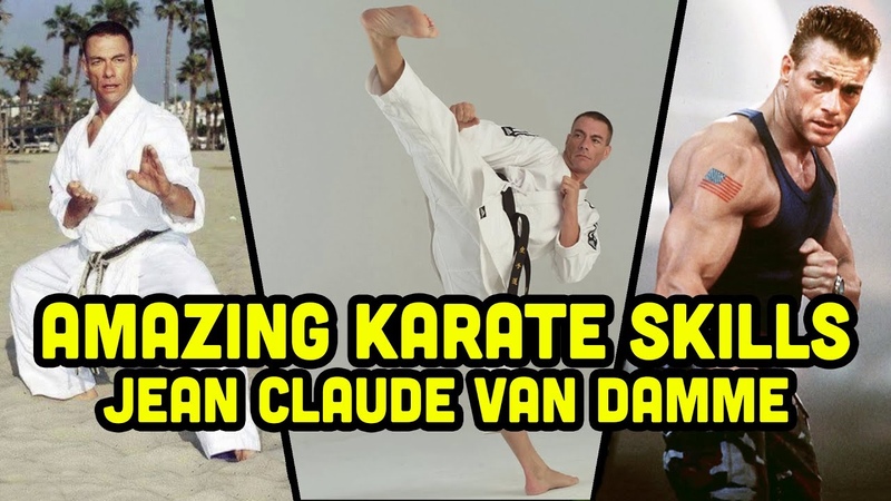 Jean claude Van damme with Amazing Karate