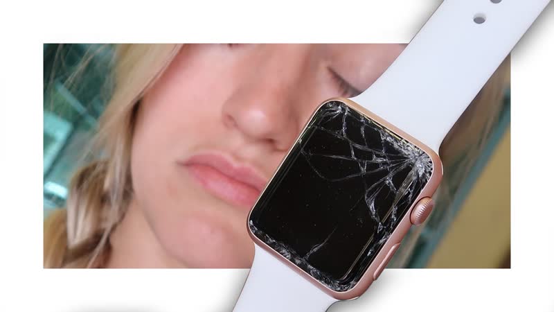 SHATTERED MY APPLE WATCH , i