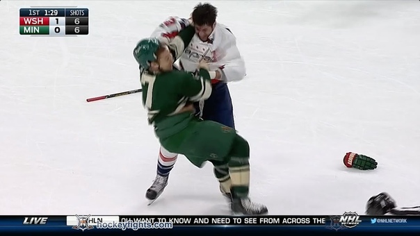 Tom Wilson vs Chris Stewart Mar 28,