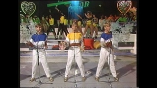 Manuel Taravilla, Baila con  Herrey’s - Diggi Loo Diggi Ley, (Eurovisión 84) Super Stars-Tve