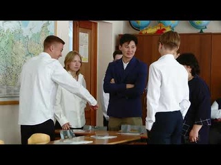 Спикер Заксобрания Красноярского края Алексей Додатко провел урок в школе
