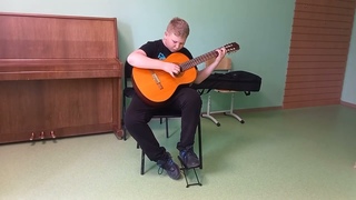 1) В. Калинин - Лирический хоровод. 2) Ф. Карулли - Вальс. Играет Лапатинский Андрей. Гитара