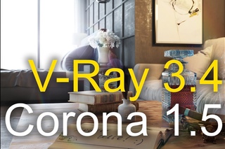 Vray 3.4 vs Corona 1.5
