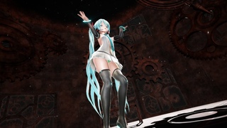 【MMD】つみ式初音ミクで「ヒバナ」[Hibana]【Ray-MMD】【4K】